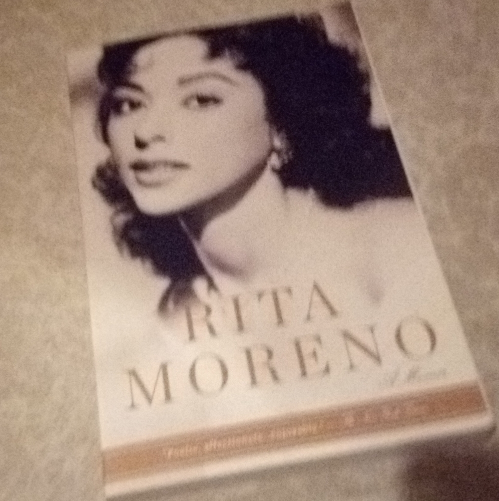 1940s Screen Goddess Rita Moreno Autographed Book